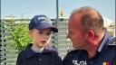 Surpriza pentru un baietel de 5 ani din Alba Iulia. Cum au intervenit politistii la ziua lui de nastere