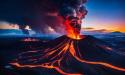 Eruptia spectaculoasa a vulcanului Ibu duce la evacuari masive in Indonezia
