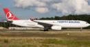 Balize distruse de un avion al Turkish Airlines pe aeroportului 
