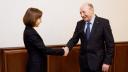 Traian Basescu s-a intalnit cu Maia Sandu, la Chisinau: 