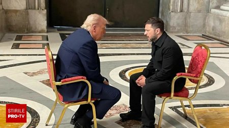 Cum a numit Trump intalnirea cu Zelenski de la Vatican. Reactia <span style='background:#EDF514'>LIDER</span>ului SUA ar putea atrage un val de critici