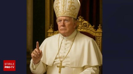 Trump a publicat un portret al sau imbracat ca Papa. Mi-ar placea sa fiu Papa. Asta ar fi alegerea mea numarul unu