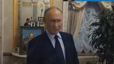 Prima filmare din apartamentul personal al lui Vladimir Putin de la Kremlin: Aici mi-am petrecut noptile in ultimii 3 ani