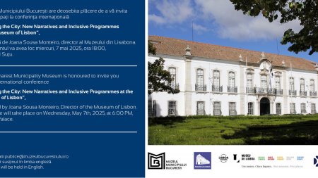 Orase care se asculta: Lisabona si Bucurestiul in dialog muzeal Invitatie la Conferinta Reading the City: New Narratives and Inclusive Pr<span style='background:#EDF514'>OGRA</span>mmes at the Museum of Lisbon
