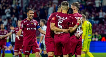 Derby-ul Clujului, decis de Korenica. CFR invinge U si urca pe locul 2 in play-off