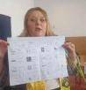 Diana Sosoaca, circ la sectia de votare: Eu pot sa fac ce vreau cu votul meu / Va rog, luati buletinul, dati amenda, ca eu sunt un om asumat!