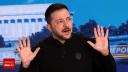 Volodimir Zelenski: Incetarea focului este posibila in orice moment si ar trebui sa dureze cel putin 30 de zile