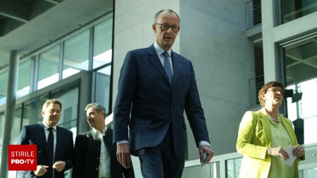 Merz, investit cancelar al Germaniei. Milionarul fara <span style='background:#EDF514'>EXPERI</span>enta guvernamentala va conduce cea mai mare economie din UE